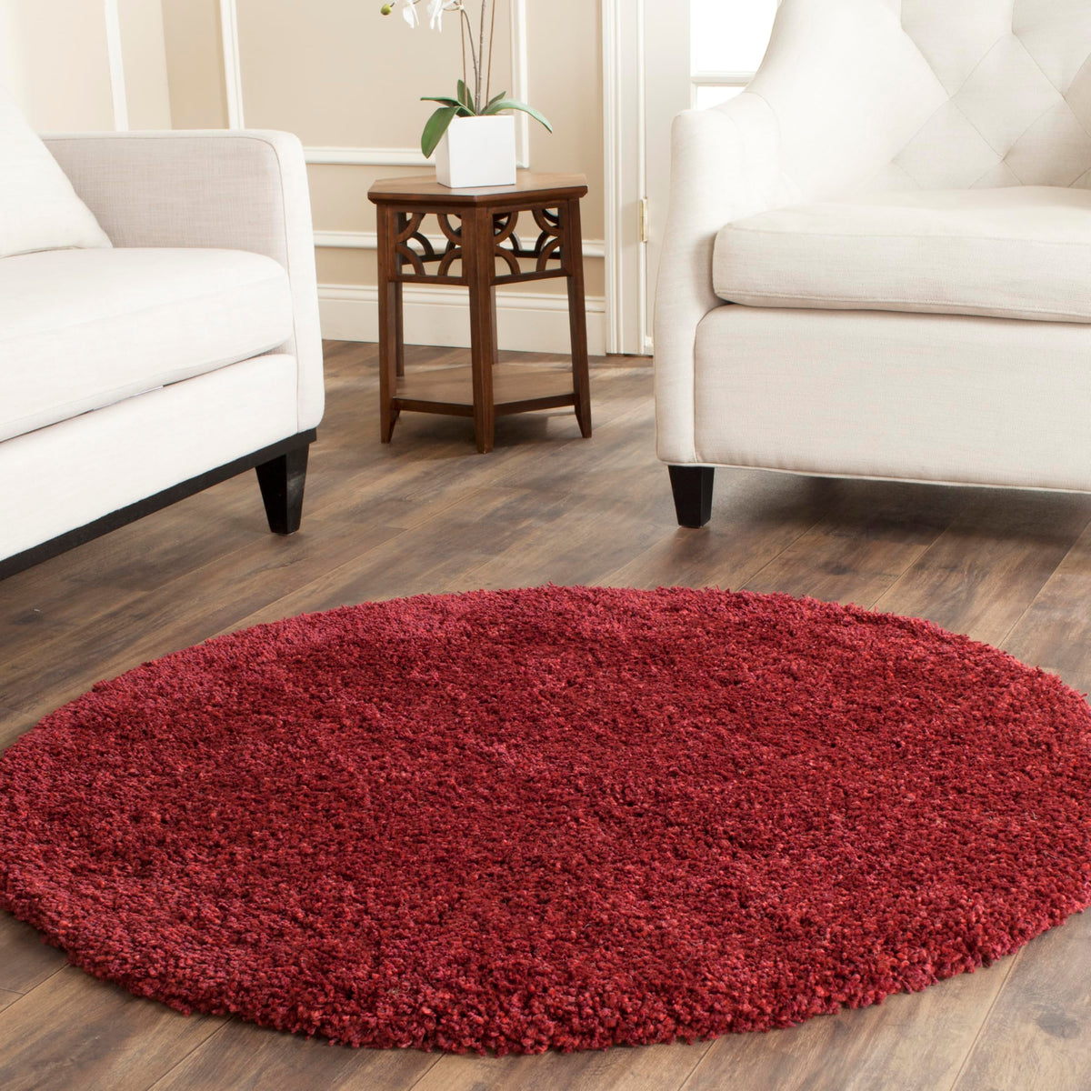 SAFAVIEH Area Rug 4x6 - California Shag Collection - Ivory, Non-Shedding & Easy to Clean, Ultra Plush Thick Pile, Ideal for Living Room, Bedroom, Dining Space (SG151-1212)