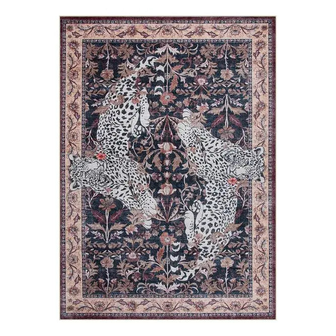 Lahome Washable Area Rug Large Snake Living Room Rugs, Soft Rug for Bedroom, Non-Slip Indoor Carpet for Dining Room Home Office