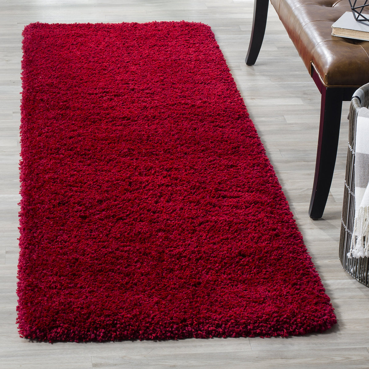 SAFAVIEH Area Rug 4x6 - California Shag Collection - Ivory, Non-Shedding & Easy to Clean, Ultra Plush Thick Pile, Ideal for Living Room, Bedroom, Dining Space (SG151-1212)