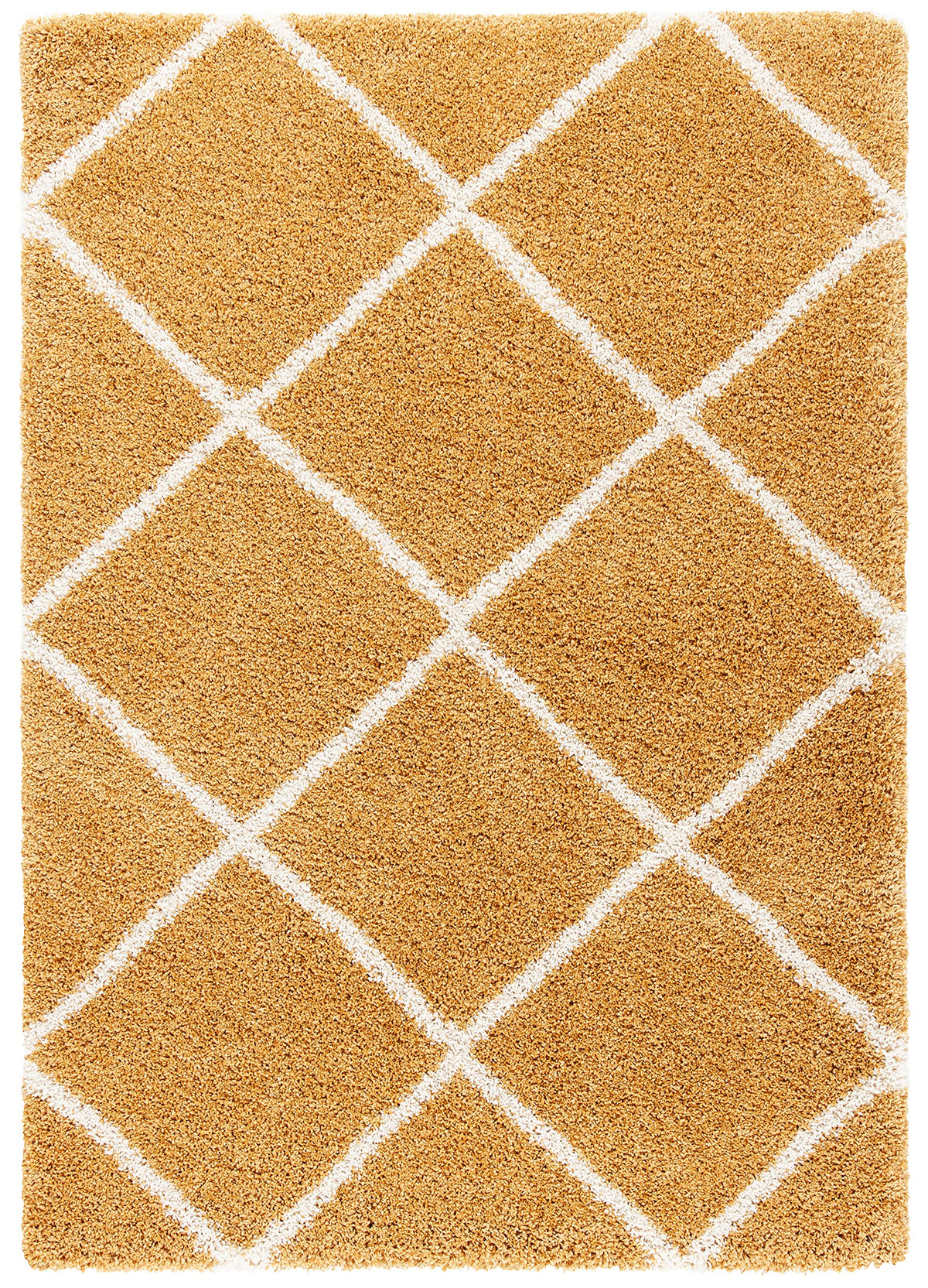 SAFAVIEH Hudson Shag Accent Rug 3'x5', Soft Plush Grey & Beige SGH281J