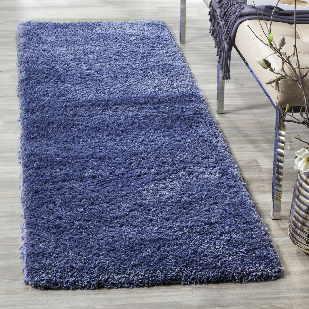 SAFAVIEH Area Rug 4x6 - California Shag Collection - Ivory, Non-Shedding & Easy to Clean, Ultra Plush Thick Pile, Ideal for Living Room, Bedroom, Dining Space (SG151-1212)