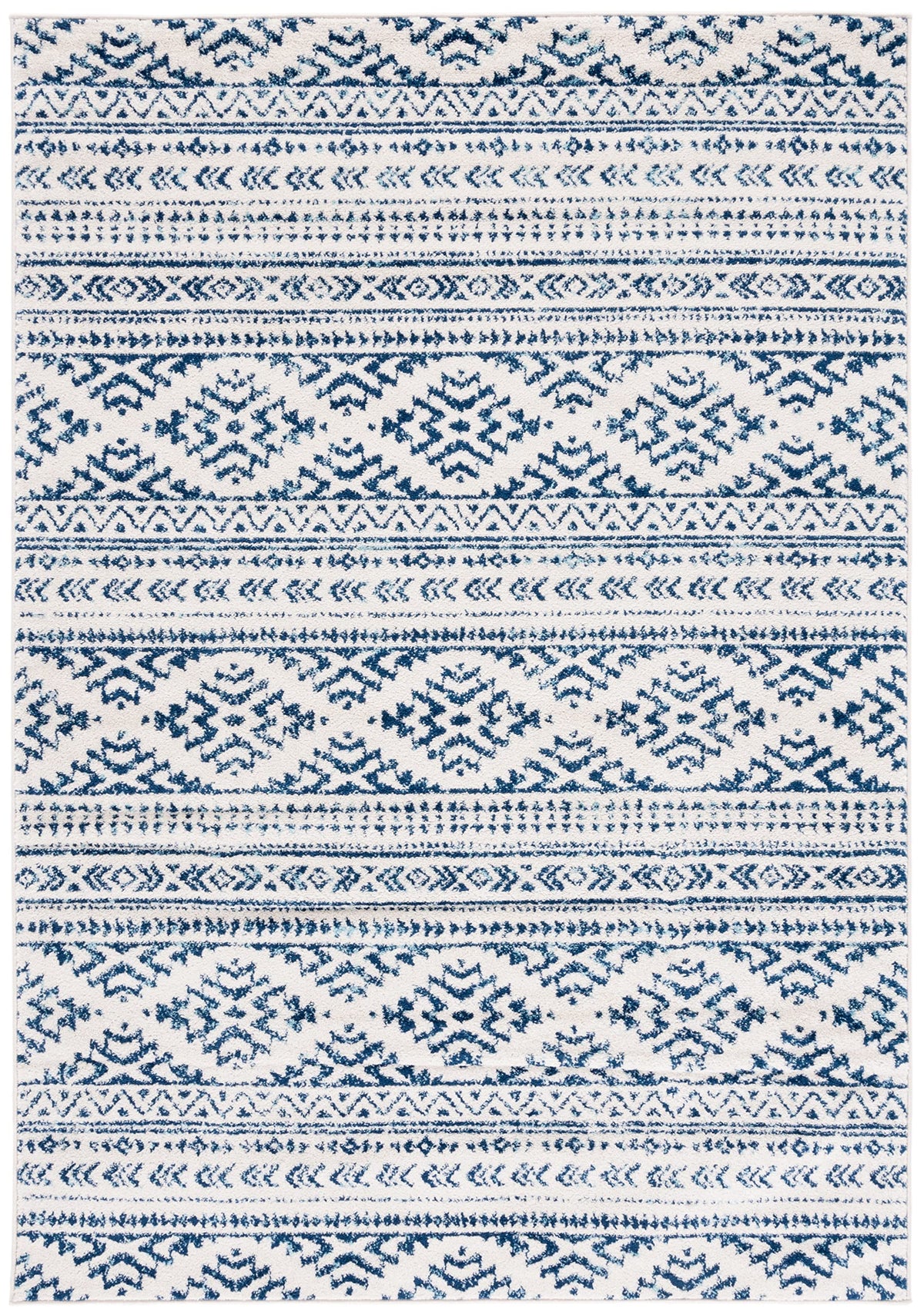 SAFAVIEH Tulum Area Rug 8x10, Large Ivory & Grey TUL272A