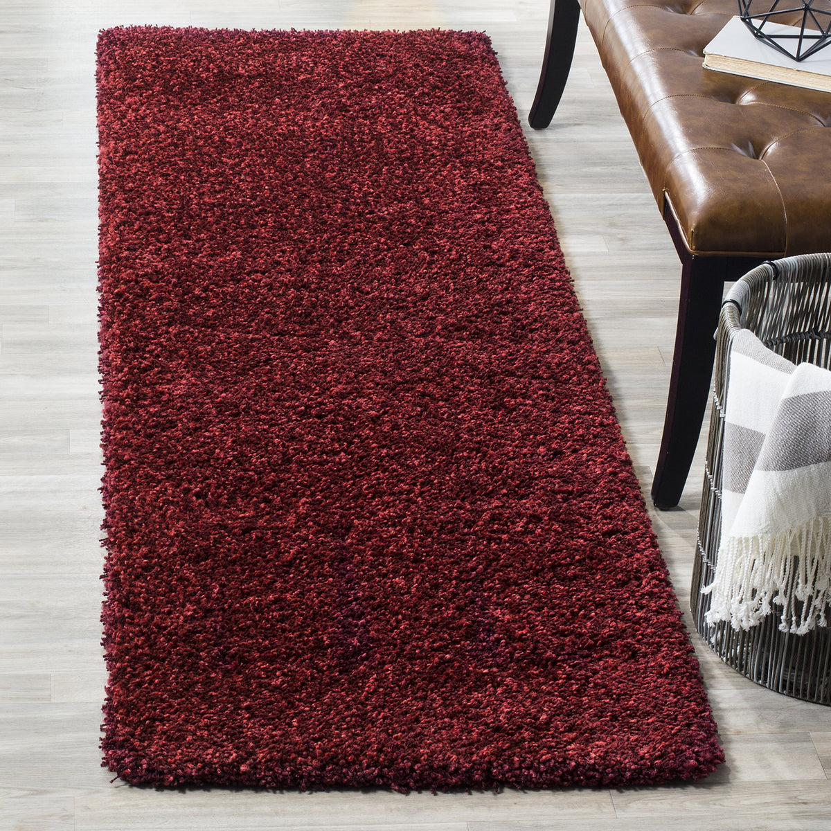 SAFAVIEH Area Rug 4x6 - California Shag Collection - Ivory, Non-Shedding & Easy to Clean, Ultra Plush Thick Pile, Ideal for Living Room, Bedroom, Dining Space (SG151-1212)