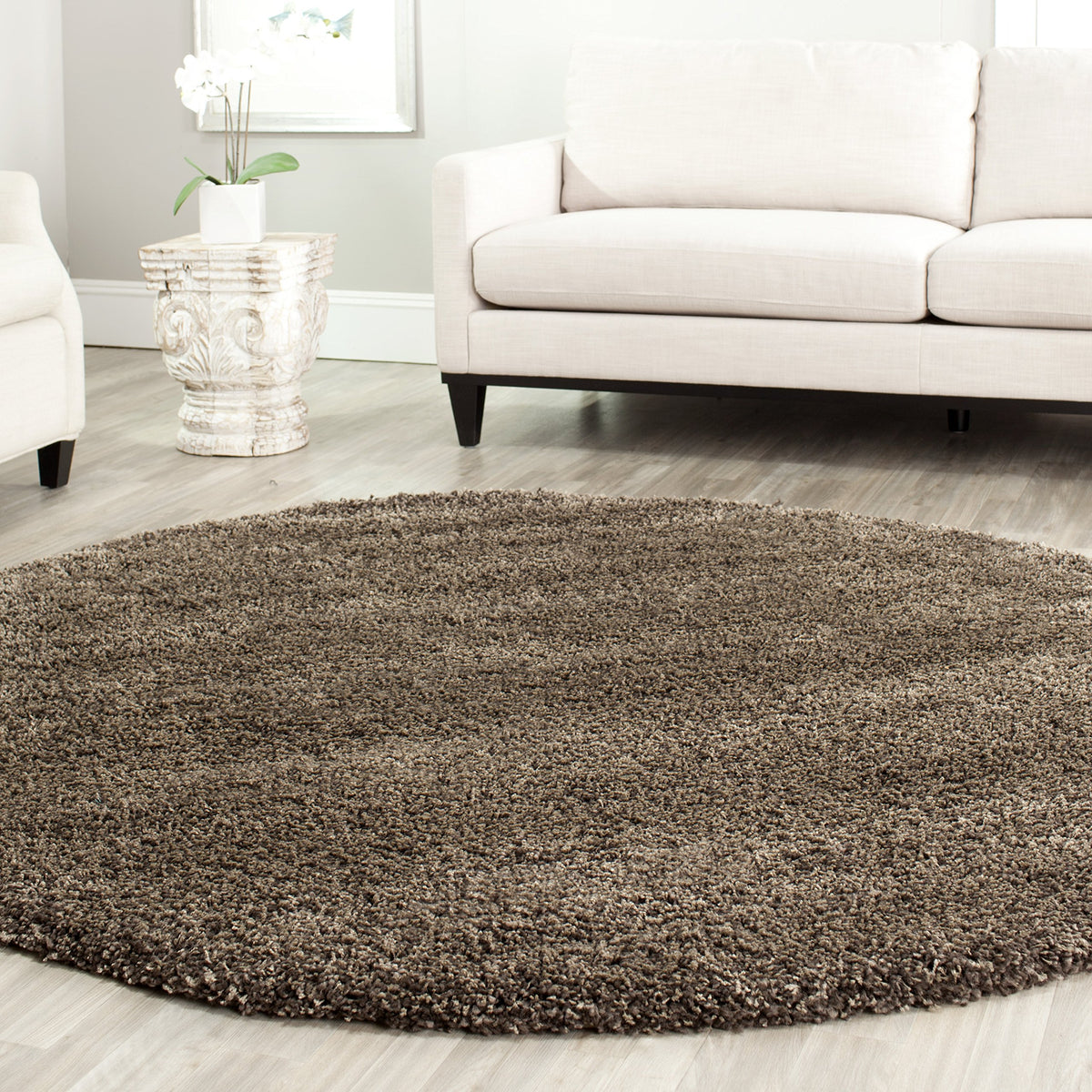 SAFAVIEH Area Rug 4x6 - California Shag Collection - Ivory, Non-Shedding & Easy to Clean, Ultra Plush Thick Pile, Ideal for Living Room, Bedroom, Dining Space (SG151-1212)