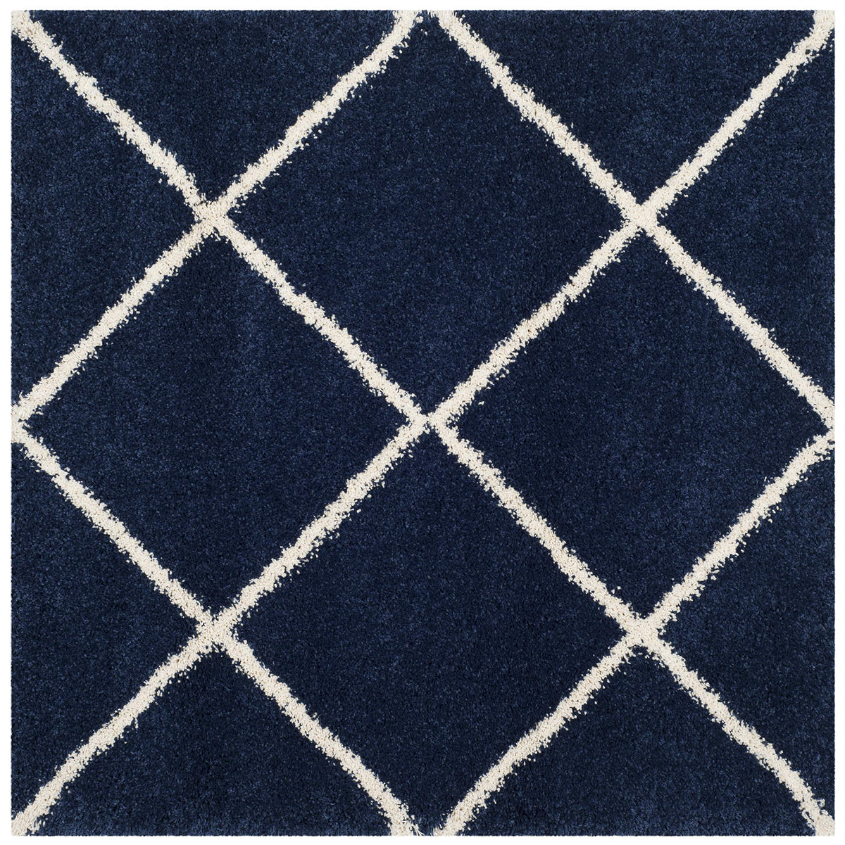 SAFAVIEH Hudson Shag Accent Rug 3'x5', Soft Plush Grey & Beige SGH281J