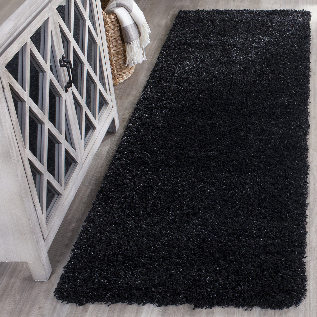 SAFAVIEH Area Rug 4x6 - California Shag Collection - Ivory, Non-Shedding & Easy to Clean, Ultra Plush Thick Pile, Ideal for Living Room, Bedroom, Dining Space (SG151-1212)