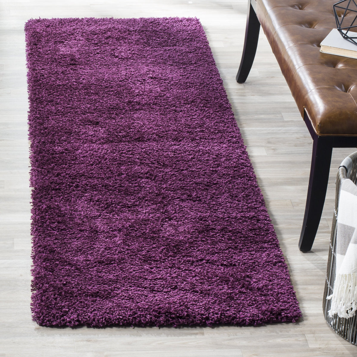 SAFAVIEH Area Rug 4x6 - California Shag Collection - Ivory, Non-Shedding & Easy to Clean, Ultra Plush Thick Pile, Ideal for Living Room, Bedroom, Dining Space (SG151-1212)
