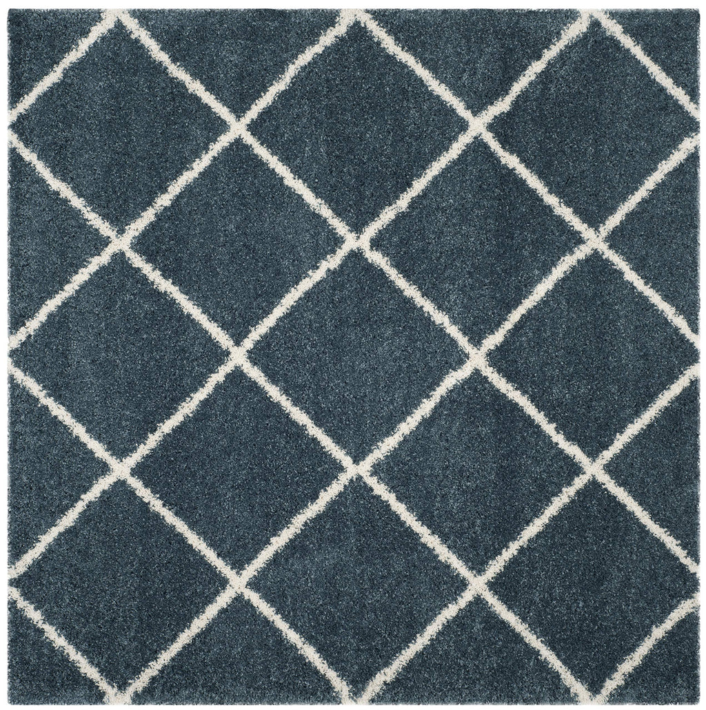 SAFAVIEH Hudson Shag Accent Rug 3'x5', Soft Plush Grey & Beige SGH281J