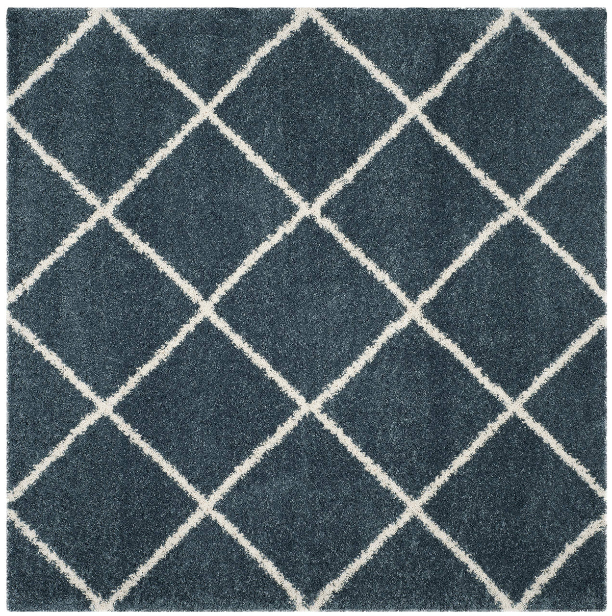 SAFAVIEH Hudson Shag Accent Rug 3'x5', Soft Plush Grey & Beige SGH281J
