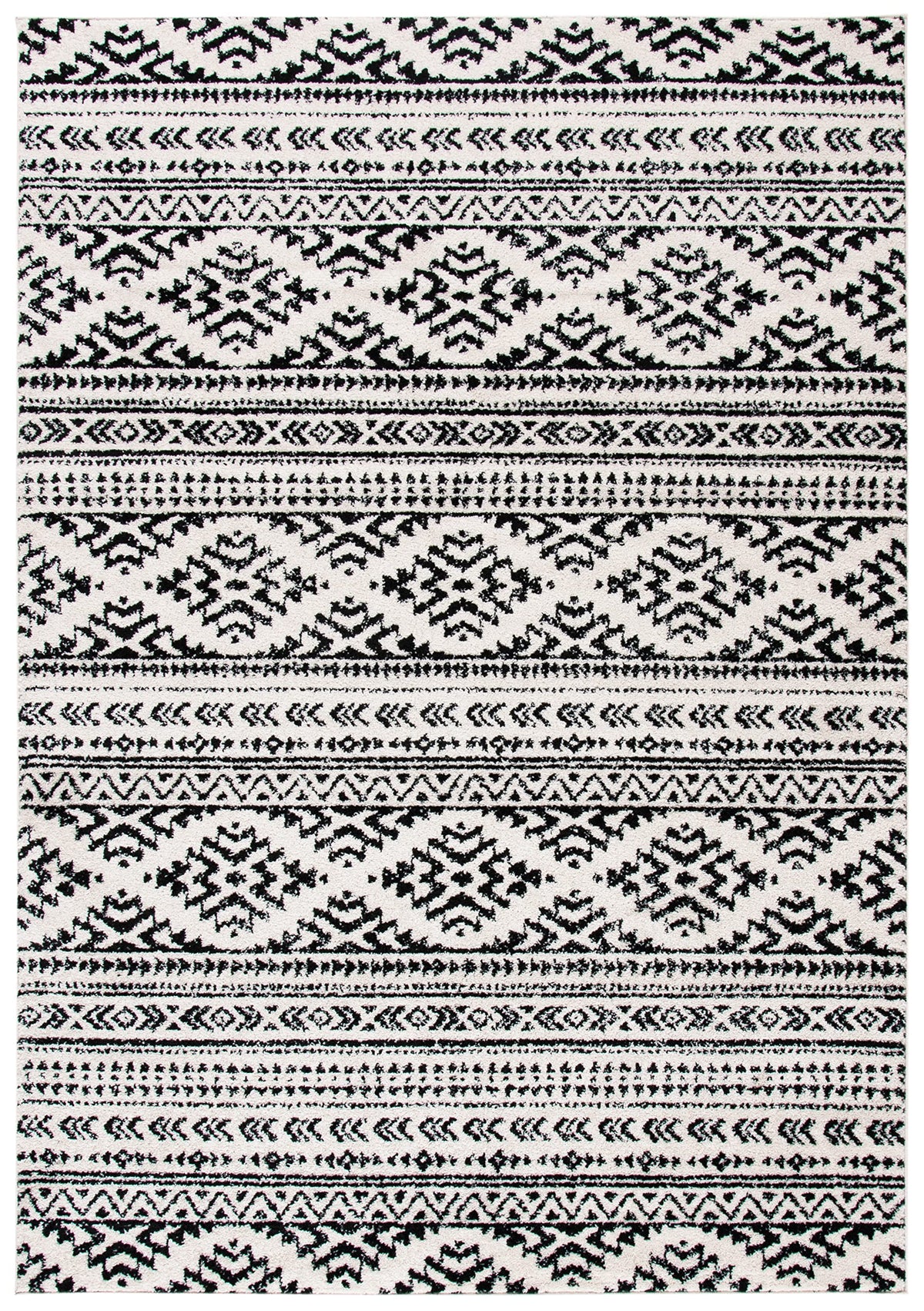 SAFAVIEH Tulum Area Rug 8x10, Large Ivory & Grey TUL272A