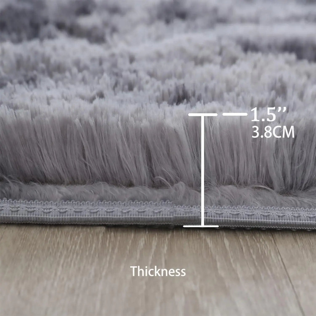 Shag Area Rugs for Bedroom & Living Room, Ultra Soft Fluffy Area Rugs for Dorm, Indoor Carpets, Nursery Rugs for Kids, Home Decorative Rugs