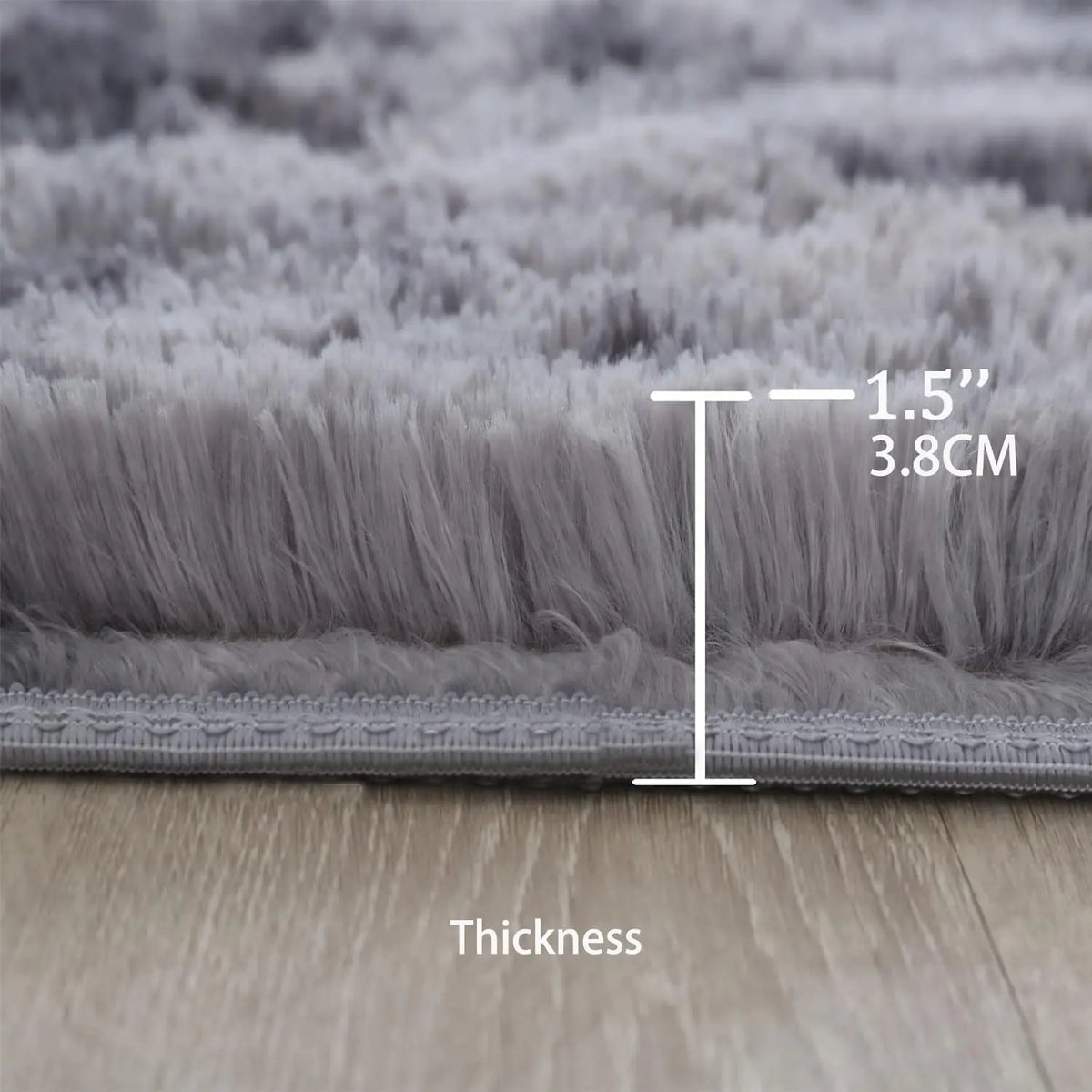 Shag Area Rugs for Bedroom & Living Room, Ultra Soft Fluffy Area Rugs for Dorm, Indoor Carpets, Nursery Rugs for Kids, Home Decorative Rugs