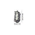 Adorable Lazy Cat Shaped Rug, Creative Cartoon Home Decor, Soft Comfortable Mat for Sofa, Coffee Table, Living Room, Bathroom, Boho Washable Rug